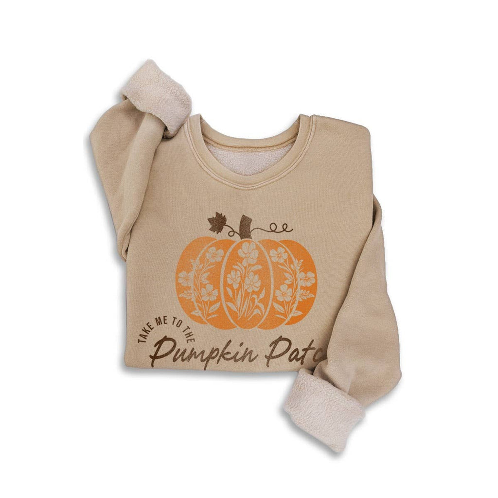 PUMPKIN PATCH MINERAL SWEATSHIRT SHRTandLUV -