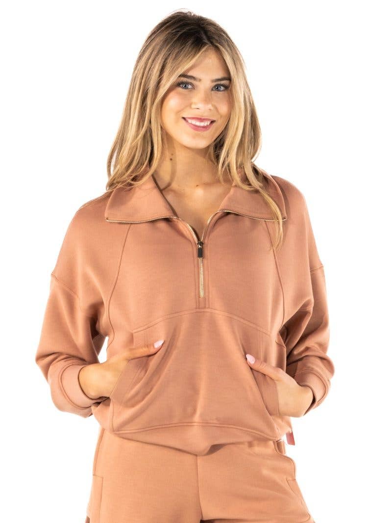 Simply Southern - Quarter Zip Pullover