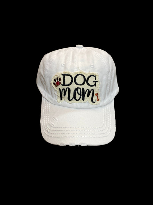 Dog Mom Denim Hat