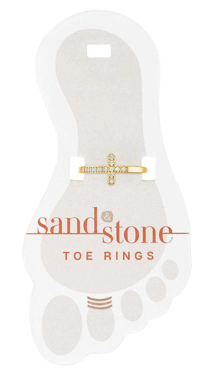 Sand & Stone: Toe Ring Gold