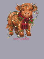 simply southern - Lights Highland Cow