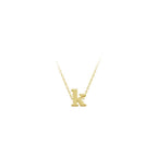 Maya J - Lower Case Mini Initial Necklaces