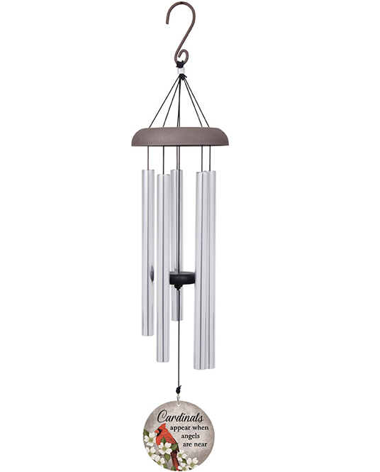 30" "Cardinals Appear" Picture Perfect Chime