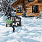 Studio M - Farmhouse Holiday Yard DeSign