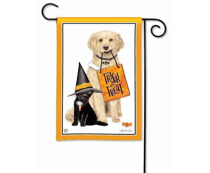 Tricks or Treats Garden Flag