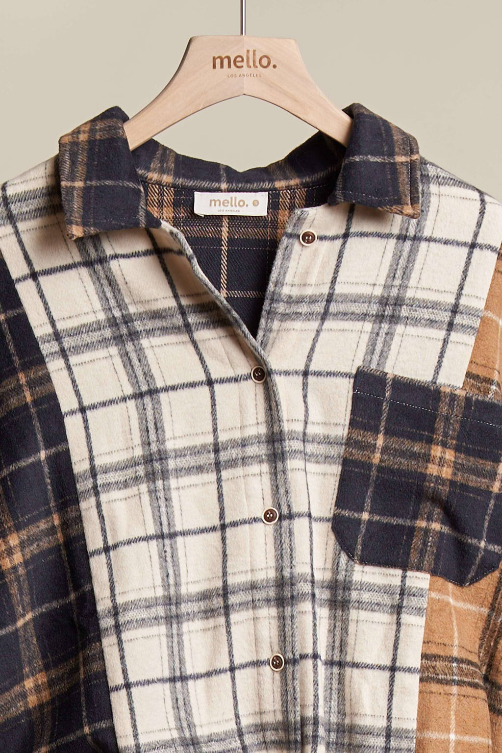 Ashley Plaid Oversize Shacket