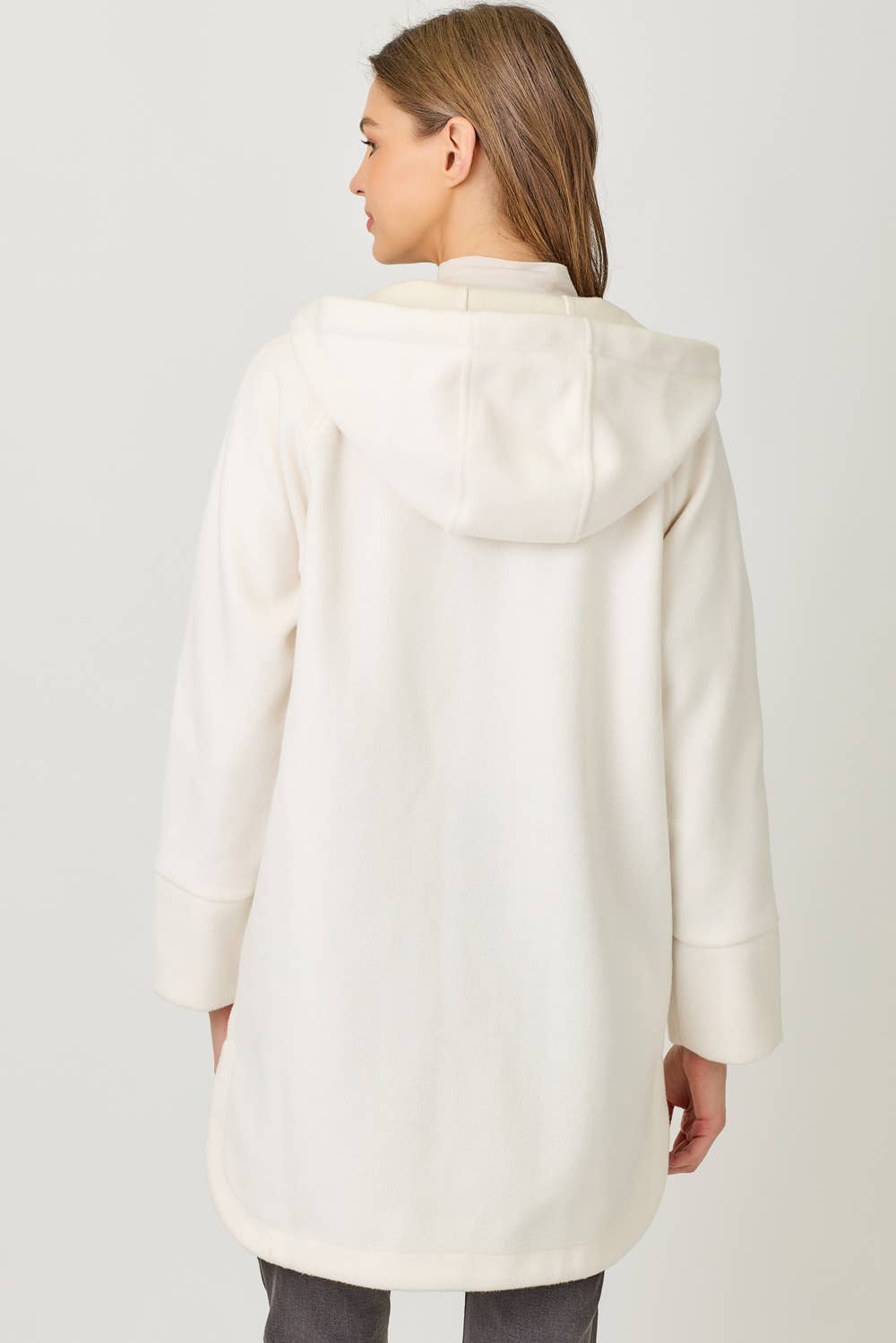 Helen Hoodie Zip-Up Coat
