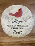 Mom Cardinal Memorial Stone