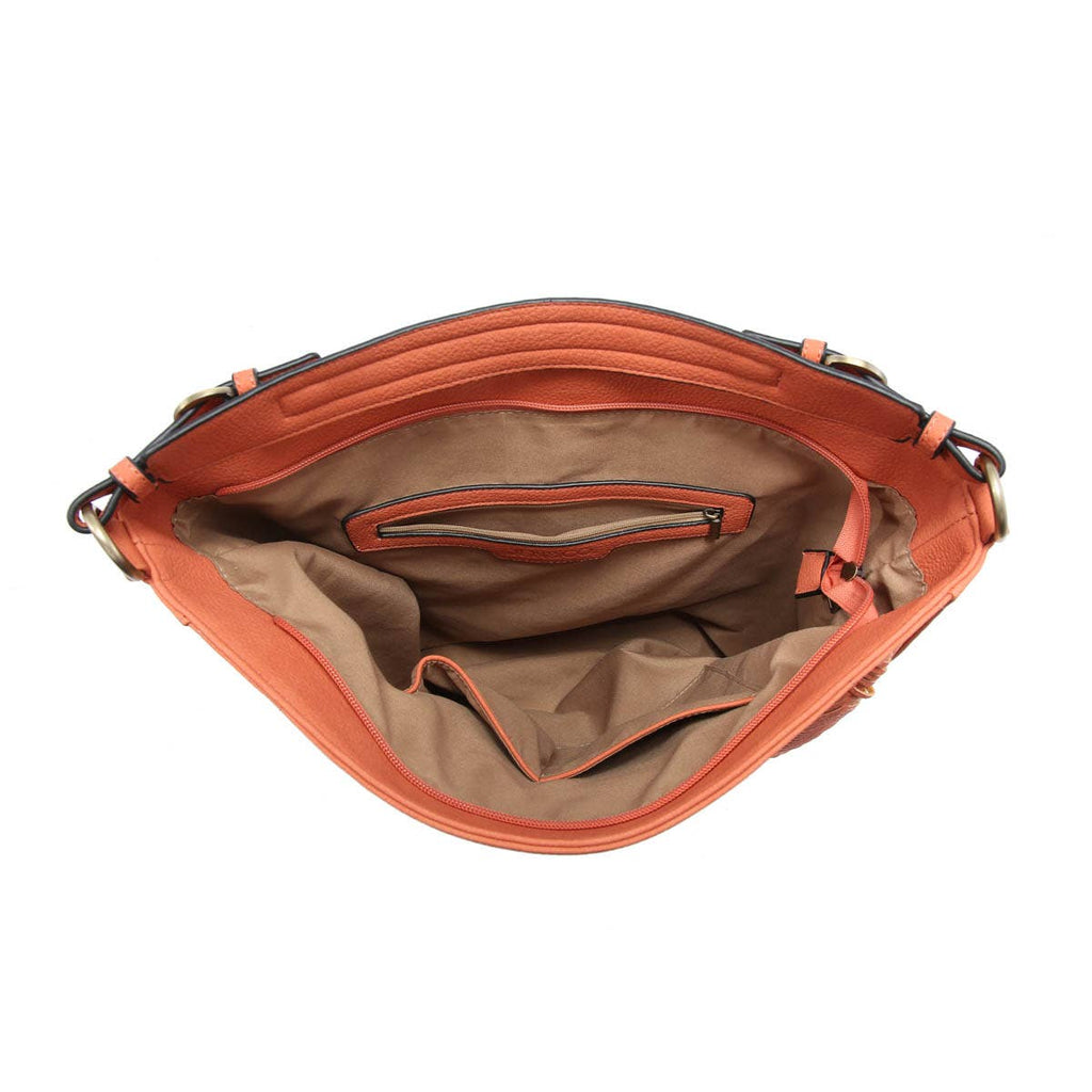 Jen & Co. - M2049A Aris Hobo w/ Whipstitch Strap
