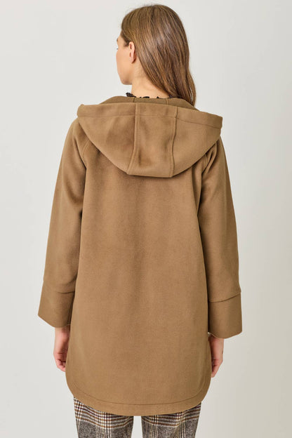 Helen Hoodie Zip-Up Coat