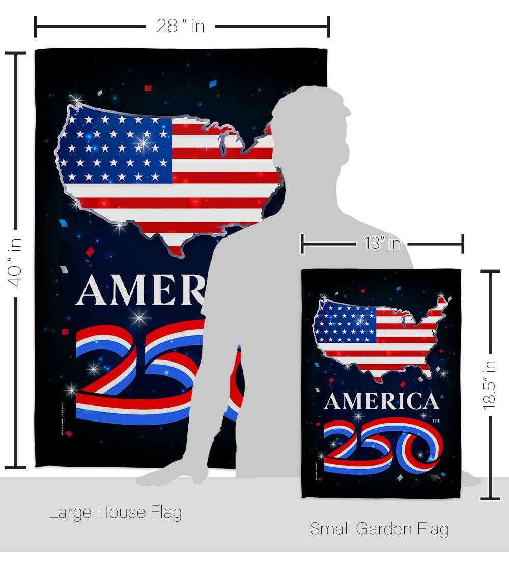 America 250 Flag Celebration USA 250th Home Decor