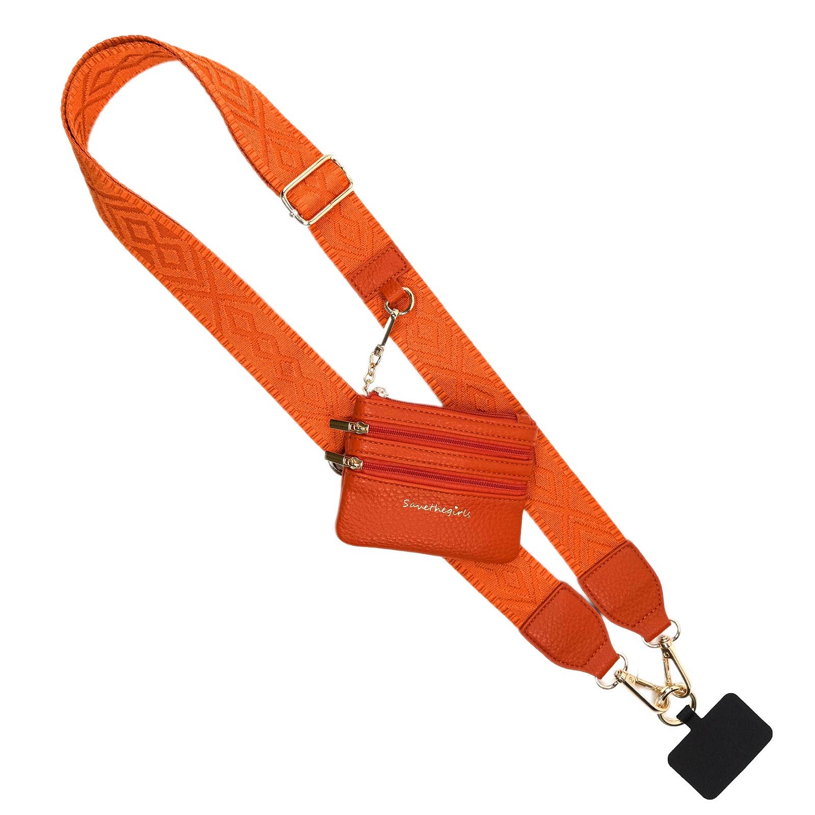 Save The Girls - Clip & Go Strap with Zippered Pouch Classic