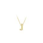 Maya J - Lower Case Mini Initial Necklaces