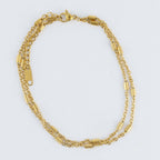 Howard's - Narelle Waterproof Gold Plated Dainty Bar Anklet