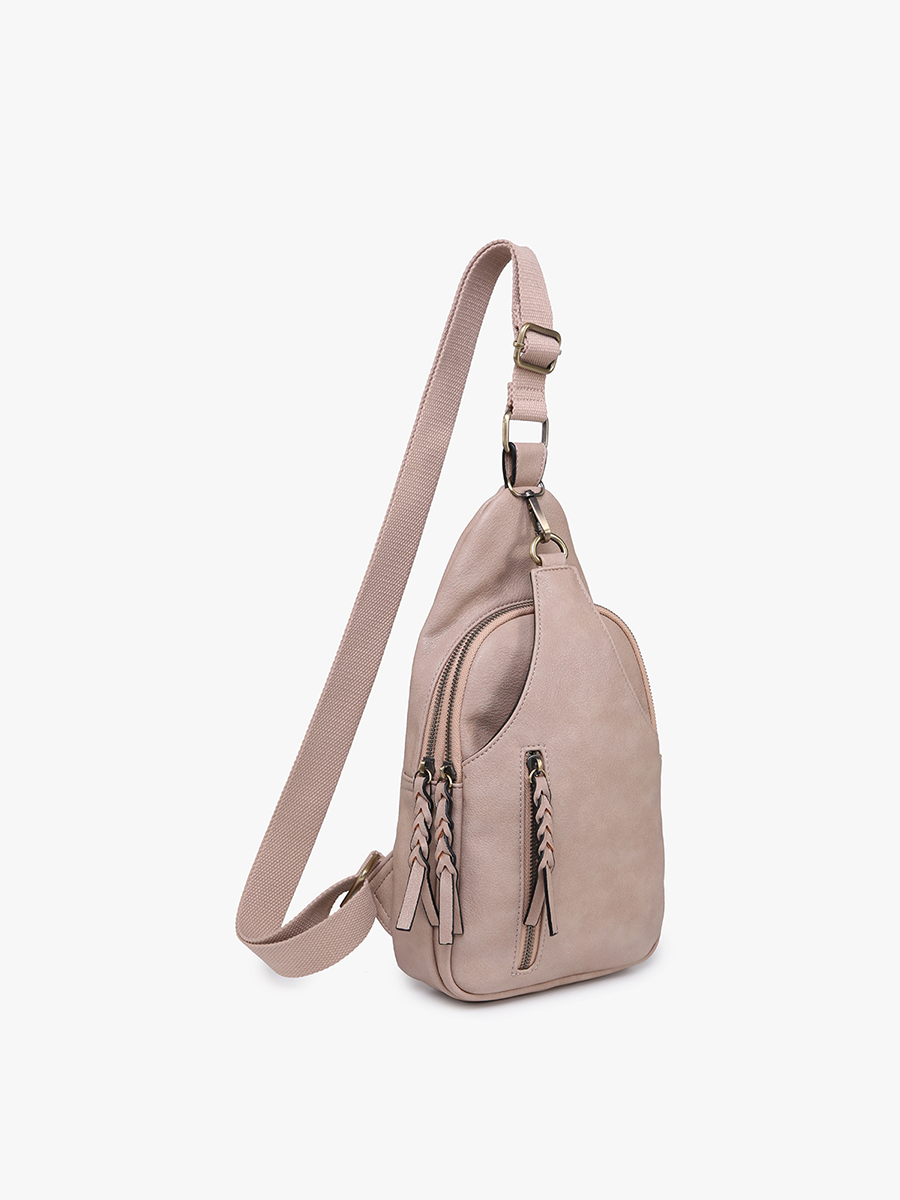 Nikki Dual Compartment Crossbody Sling Bag