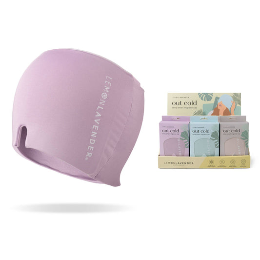 DM Merchandising - Lemon Lavender Out Cold Temp-Smart Migraine Cap