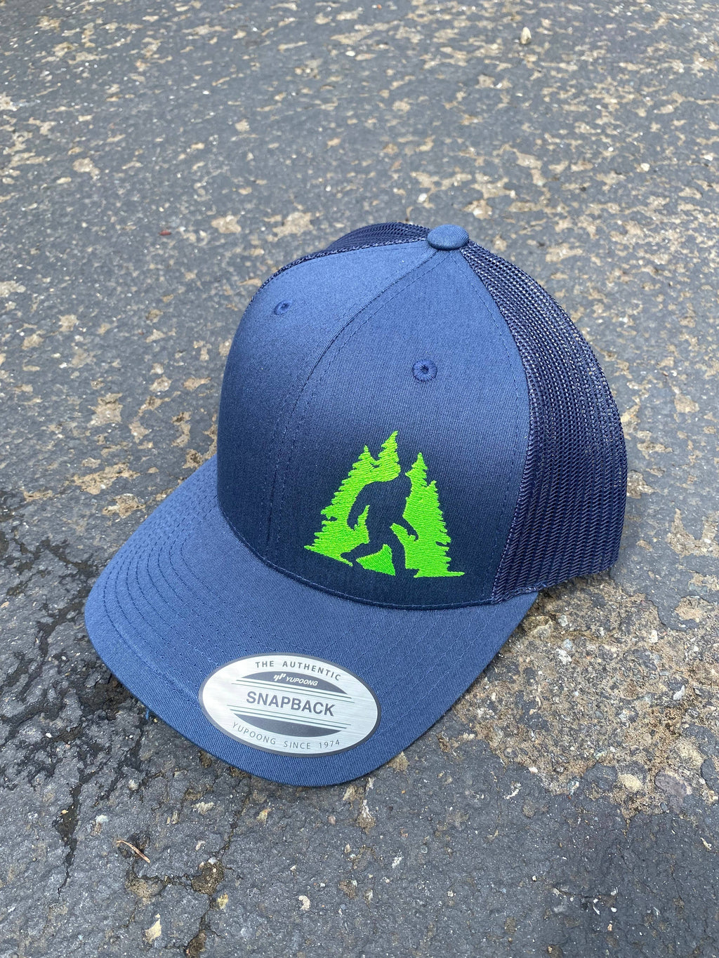 Direction Apparel - Sasquatch in Trees | Curved Bill Trucker