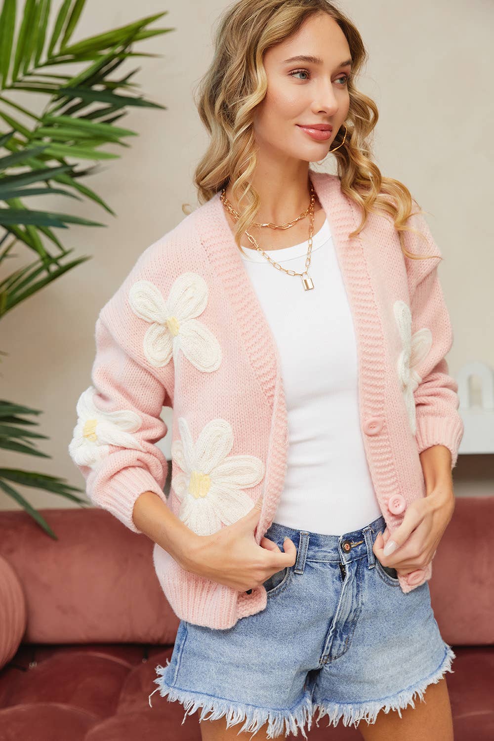 Sweet Lovely by Jen - COZY CASUAL EVERYDAY  SWEATER CARDIGAN