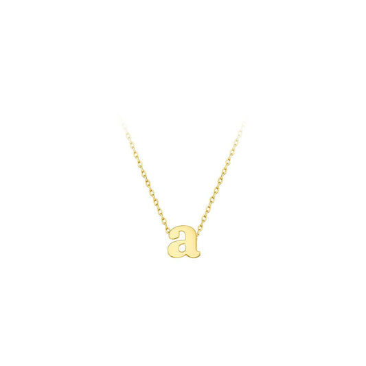 Maya J - Lower Case Mini Initial Necklaces