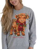 simply southern - Lights Highland Cow