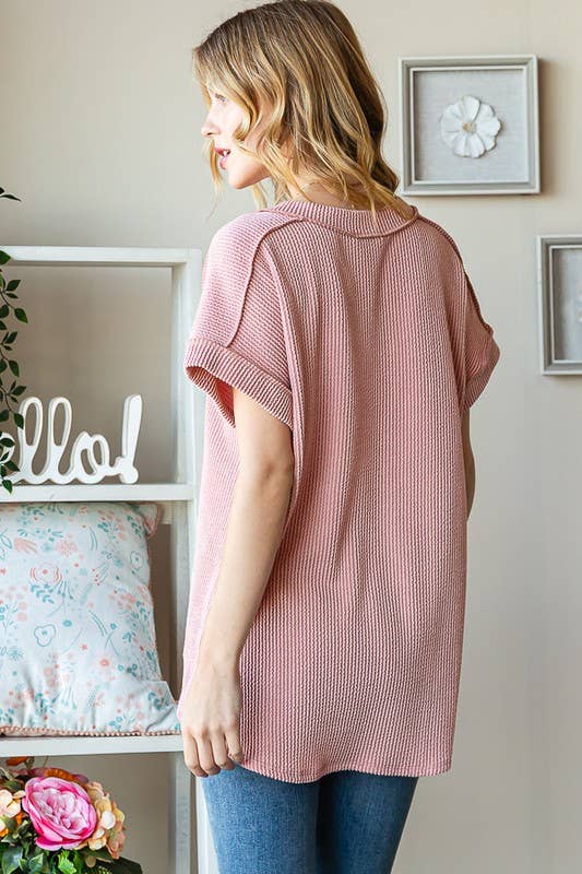 HEIMISH - ET7484-10 SOLID URBAN RIBBED TOP