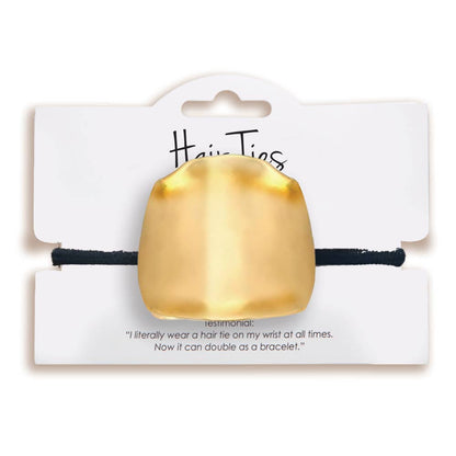 Maya J - Bold Hair Ties - 14K Gold-Plated Brass