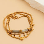 Howard's - Waterproof Bracelet Heart Beaded 3-Piece Set Narelle
