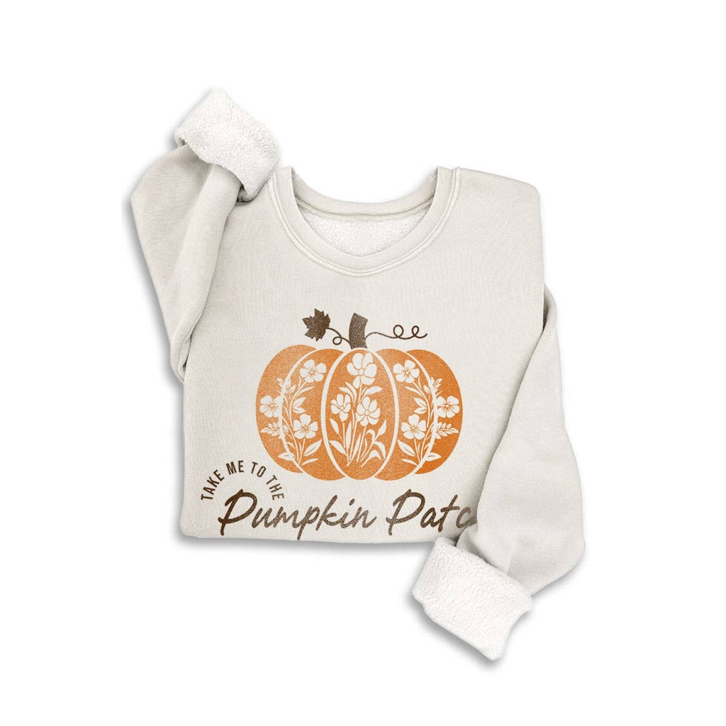 PUMPKIN PATCH MINERAL SWEATSHIRT SHRTandLUV -