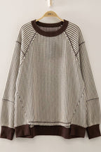 Harlow Waffle Patch Detail Pullover