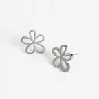 Howard's - Waterproof Earrings Flower Studs in Gold & Stainless Steel