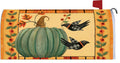 Custom Decor - LG Mailbox Makeover-Folk Art Pumpkin