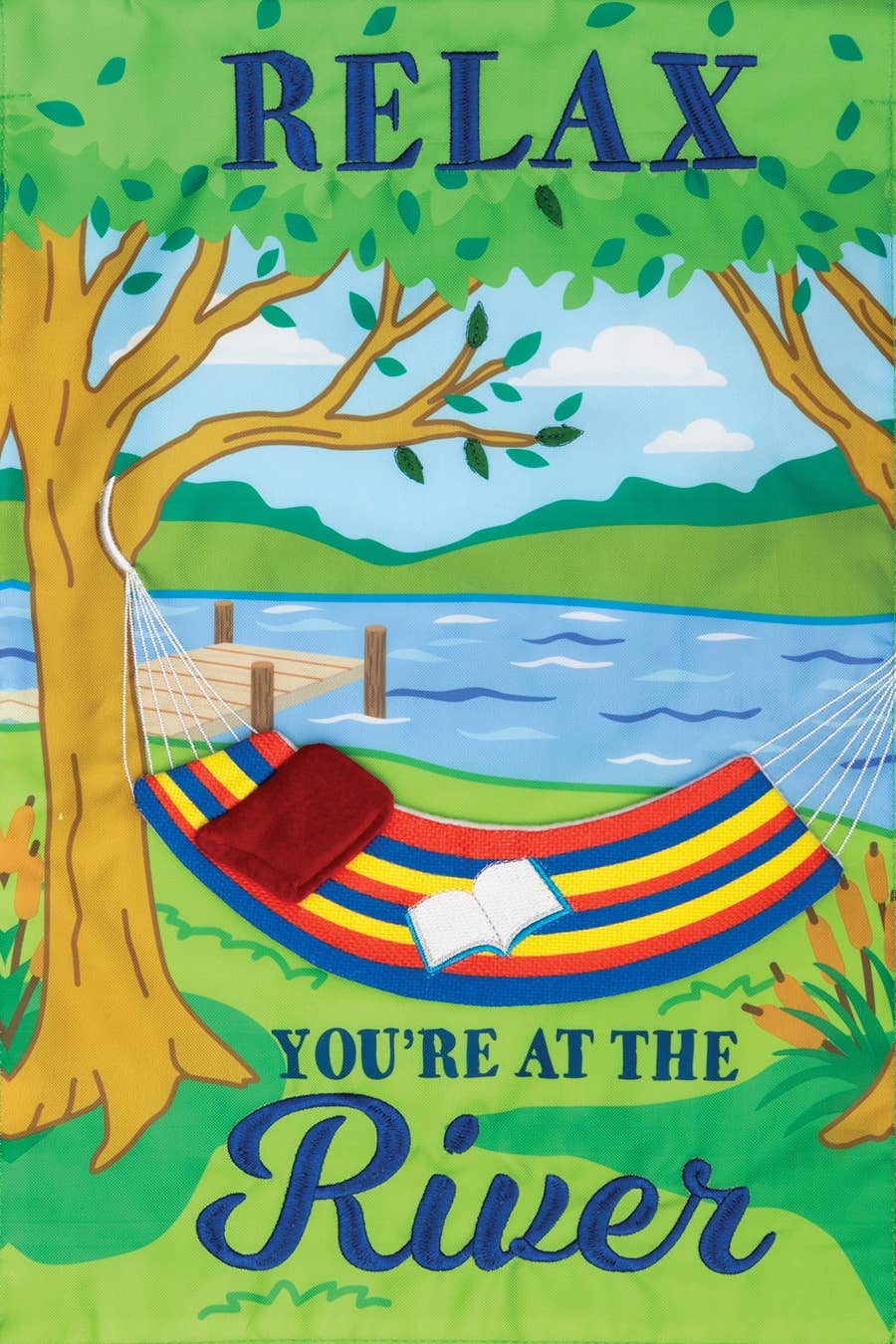 Applique-River Hammock-FM - 12” x 18”