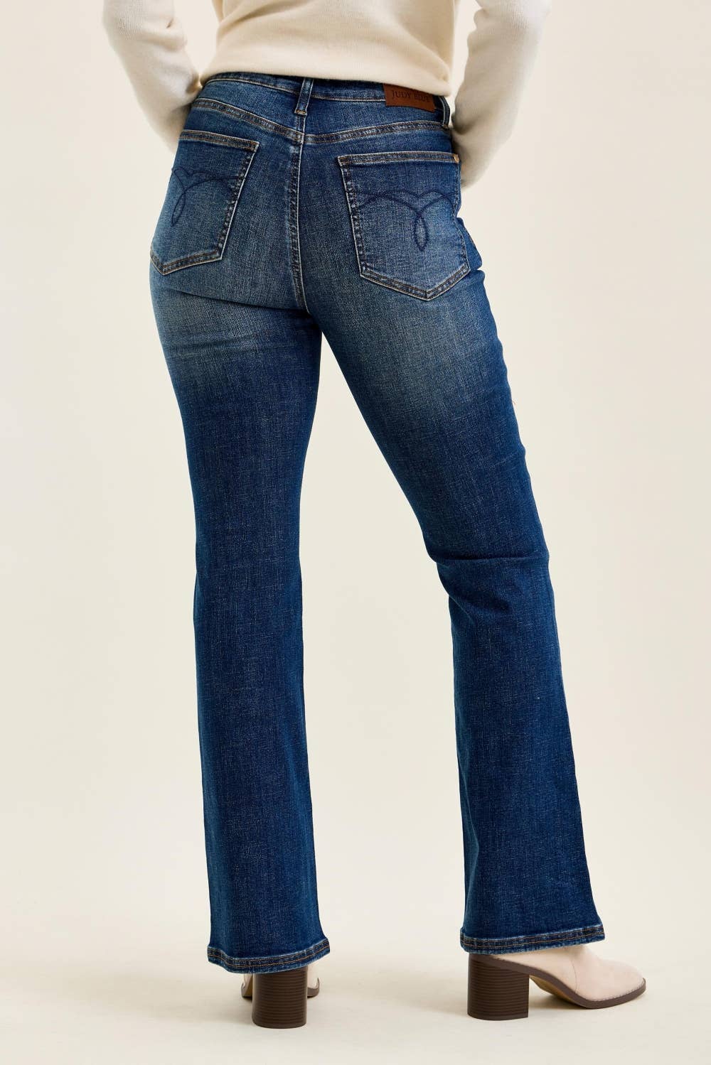 Judy Blue Jeans - MR DAISY Bootcut w/ Harness Trim DK Sunset Ride