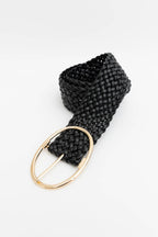Wide Braided Belt – Great for Dresses & Casual Outfits