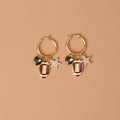 The Darling Effect - Signature Hoop Earrings-Gameday Glitz
