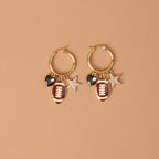 The Darling Effect - Signature Hoop Earrings-Gameday Glitz