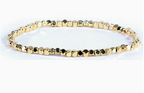 Stretch Squared Bead Bracelet