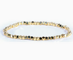 Stretch Squared Bead Bracelet