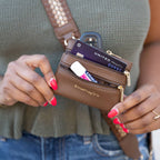 Save The Girls - Clip & Go Strap w/Zippered Pouch Fun Dots
