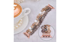 Beaded Apple Watch Elastic Bracelet Band