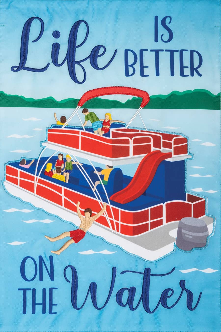 Applique-Pontoon-FM - 12” x 18”