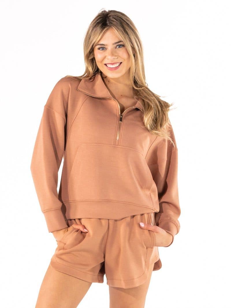 Simply Southern - Quarter Zip Pullover