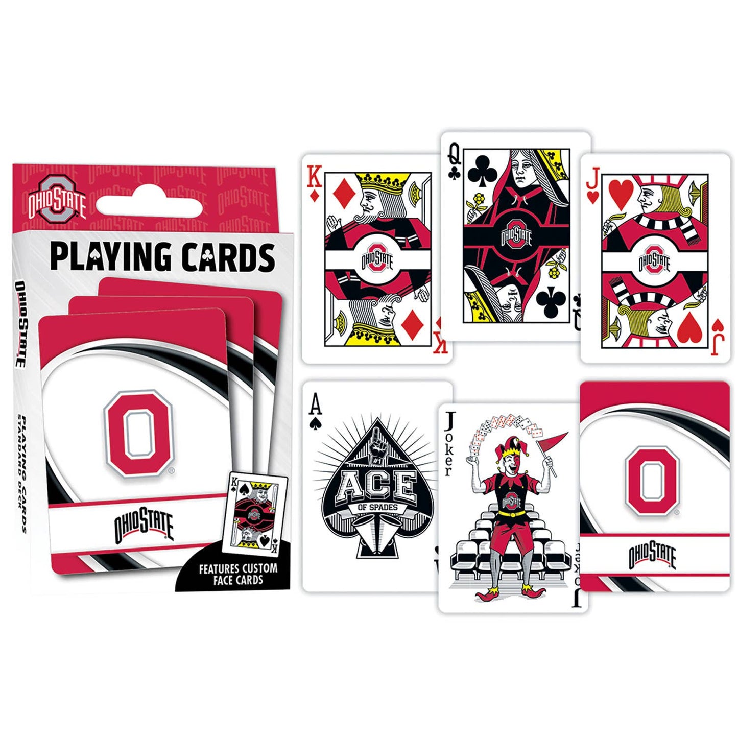 Masterpieces Puzzles - Ohio State Buckeyes NCAA Playing Cards