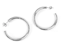 Maya J - 14K Gold-Plated Hollow Tube Hoop Earrings