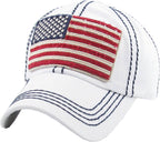 USA Flag Vintage Ballcap