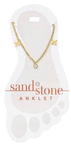 Sand and Stone Anklets