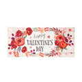 Floral Happy Valentine's Day Sassafras Switch Mat