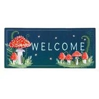 Welcome Friends Mushroom Sassafrass Switch Mat