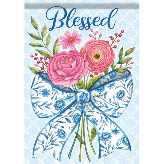 FlagTrends by Carson - "Coquette Bow" Dura Soft™ Garden Flag