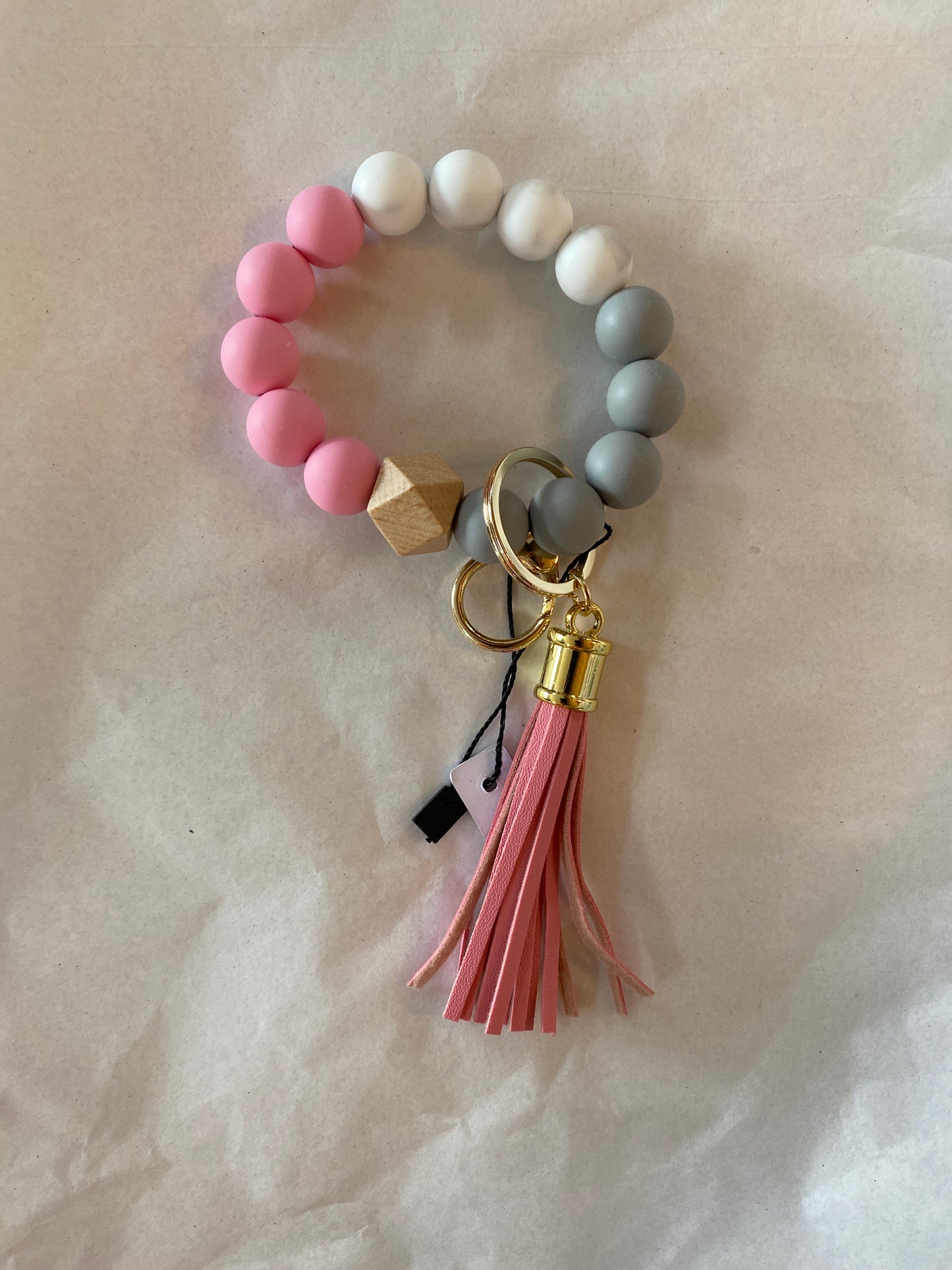 Colorful Soft Bead Keyring